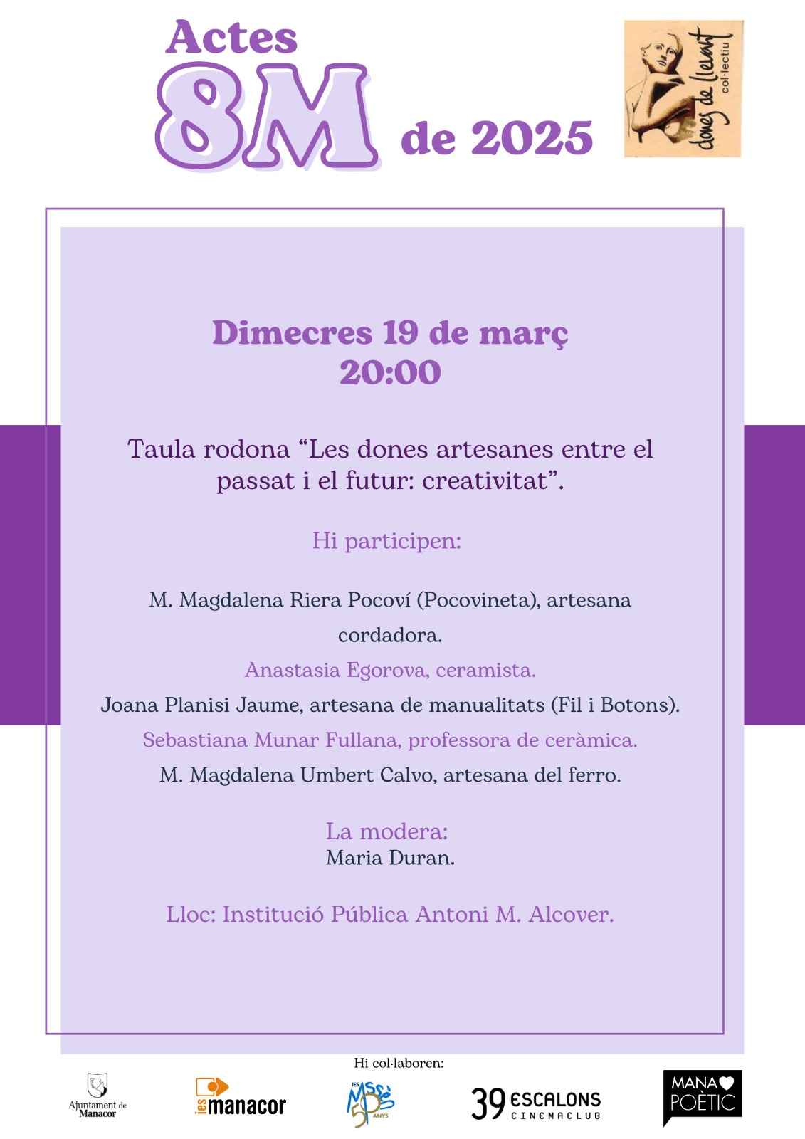 Taula rodona "Les dones artesanes entre el passat i el futur: creativitat"