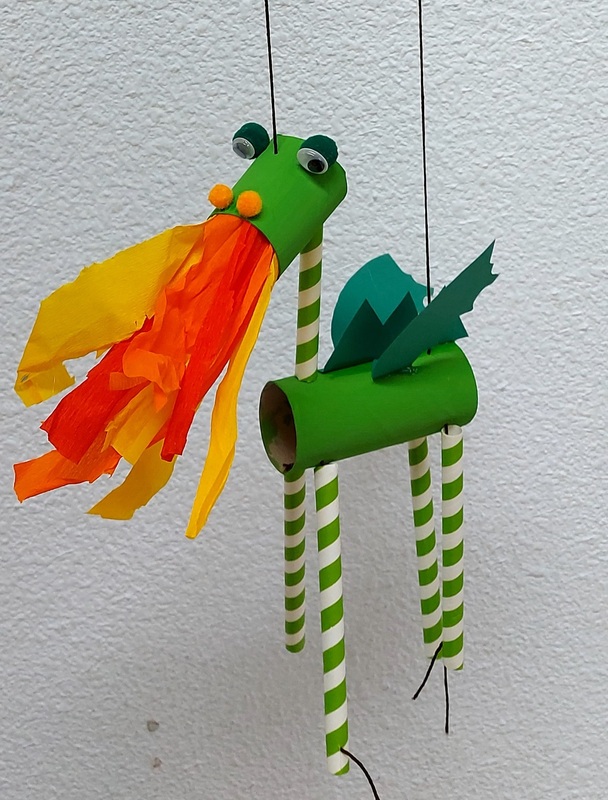 Titella del drac de Sant Jordi