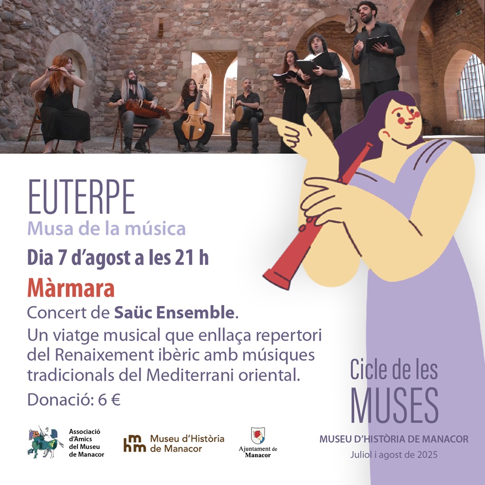 Cicle de les Muses 25: EUTERPE. Concert. Màrmara