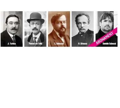 Turina, Manuel de Falla, Debussy, R. Strauss