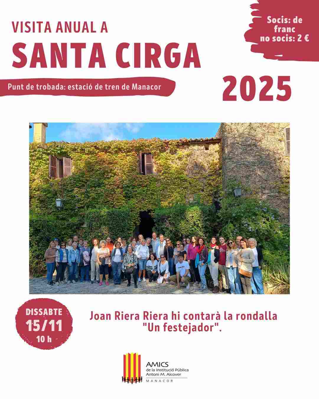 Visita anual a Santa Cirga