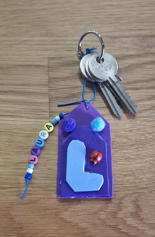 Feim clauers amb la nostra inicial